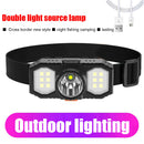 Outdoor LED Headlight Waterproof Headlamp for Night Fishing Hiking Lighting