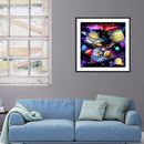 5D DIY Full Drill Diamond Painting Universe Cross Stitch Mosaic Kit Needlewor