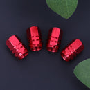 20pcs Aluminum Alloy Car Wheel Tire Valve Air Caps Stem Covers (Red)