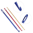 Tools Ergonomic Handle DIY Weave Yarn Aluminium Crochet Hook Knitting Needles