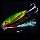 15g Casting Jigging Spoon  Fishing Sea Bass Artificial Bait (LF094A) Newly
