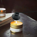 21cm Stainless Steel Wick Snuffer Household Candle Extinguish Tool (Black)