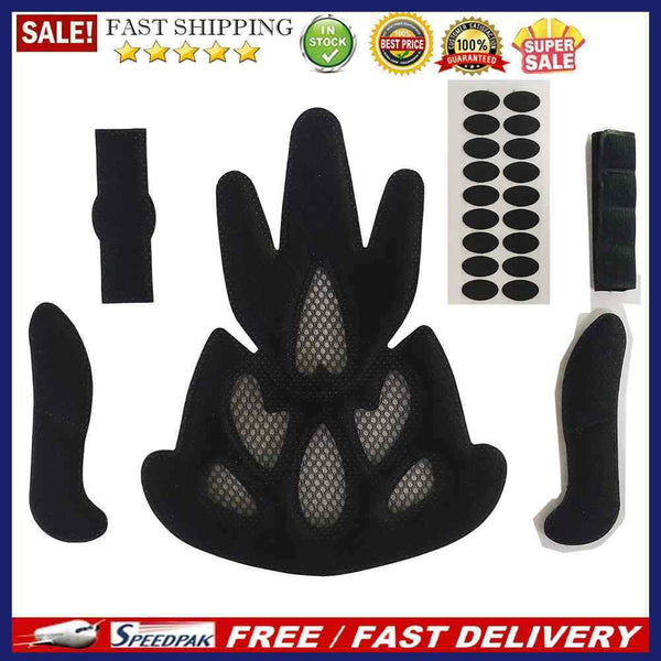 Helmet Inner Foam Pads Kits Sealed Lining Sponge for Electric Motorcycle Bi