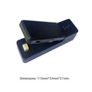 Portable Mini Sealing Household Machine Heat Sealer Plastic Capper (Black) Newly