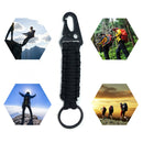 Keychain Rope Hand-woven Survival Material Olecranon Buckle Camping Survival Kit