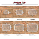 Fresh Lids Food Fresh Stretch Suction Silicone Lid Bowl Cover Round Square
