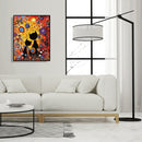 Two Cats Oil Painting By Numbers DIY Paints Drawing On Canvas for Child