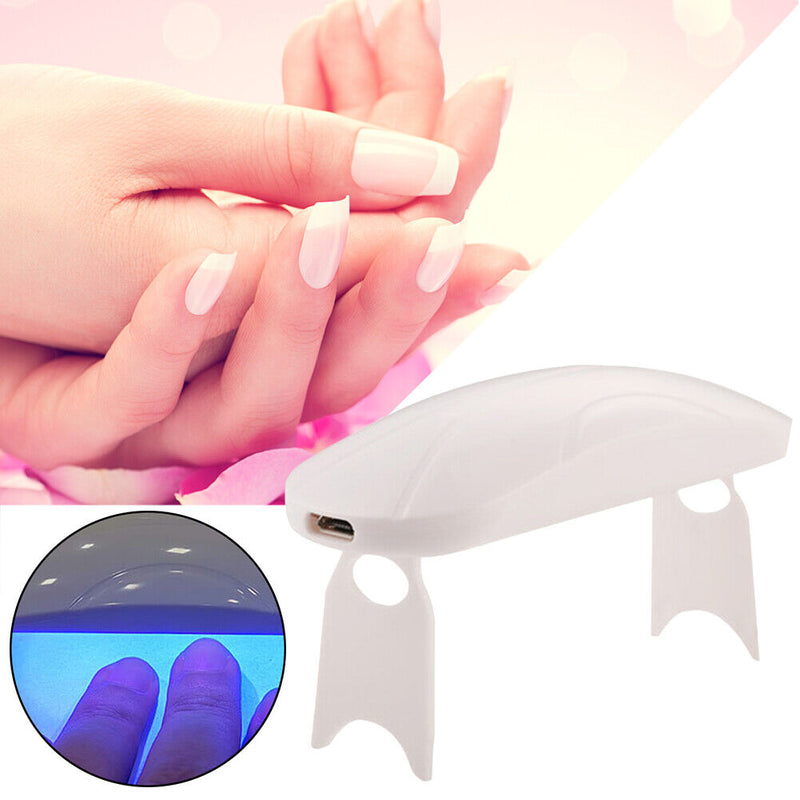 6W USB LED UV Lamp Nail Dryer Nail Gels Curing Gel Polish Manicure Machine Newly