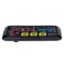 W02 HUD Auto Head Up Display Film 5.5Inch Windshield OBD2 Car Speed Display