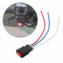 Accessories w/3 Wires Lock Hazard Light Switch Emergency Signal Warning Flasher