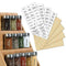 8 Sheets 208 PCS Creative Transparent Waterproof Spice/ P6D0 Herb Labels J9N5