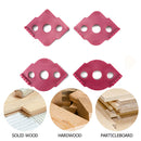 #A 4pcs/Set Trimming Radius R Plate Jig R5 R10 R15 R20 R25 R30 R35 R40 Locator