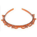Punk Braided Hairpin Men Women Hoop Double Bangs Clip Hairband Hair Accessories