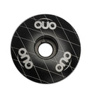 OUO Bicycle Stem Top Cap Headset Cover with Screw Fork Ring Spacer (Black) Newly