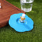 Transparent Torx Silicone Cup Cover Leak Proof Cartoon Lid (Blue Bear)