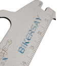BIKERSAY Bicycle Chain Wear Indicator Checker Bike MTB Chains Gauge Ruler