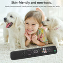 Silicone Cover for Sony RMF-TX520E RMF-TX520P TV Remote Control (Black)