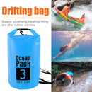 Waterproof Dry Bag Pack Sack Swimming Kayaking Boat Trekking (3L Sky Blue) Newly