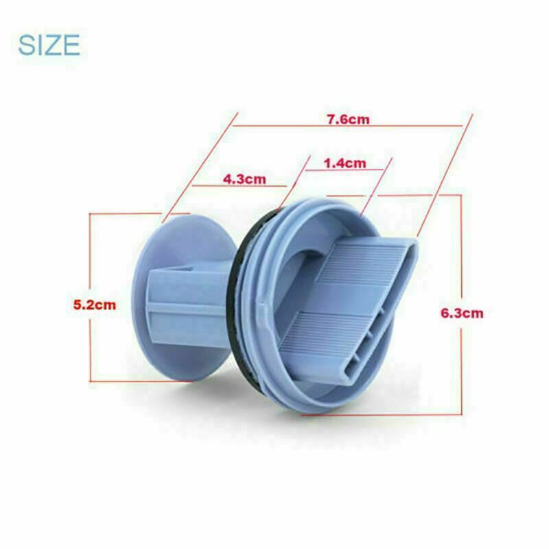 For Siemens Washing Machine Drain Pump Outlet Gasket Cover Stopper