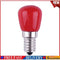 E14 Light Bulb 3W 220V Colorful LED Decorative Light Fridge Lamp (Red) #F