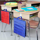 Flashcard Hanging Pocket Chart Cards Holder Double-Sided Teaching Pocket