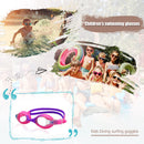 Kids Swimming Goggles Anti Fog Training Swim Glasses for Boys Girls (Pink) Newly