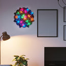 Mandala Yoga Room LED Night Light Elegant Mandala Hanging Lamp Acrylic Ornament`