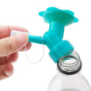 Sprinkler Nozzle Watering Bottle Water Cans for Flower Irrigation(Blue)