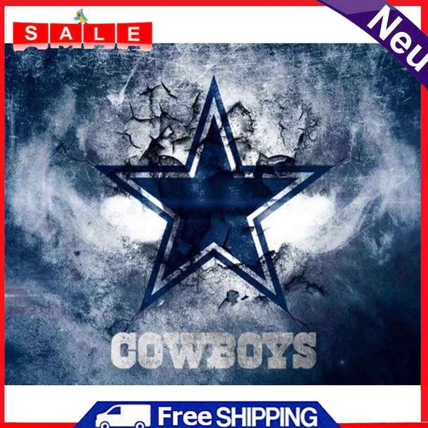 Oil Painting By Numbers Acrylic Handmade Cowboys Star Digital Picture Home Decor