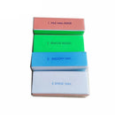 Sandpaper 4 Sides Nail Buffer File Dead Skin Remover Polishing Manicure Tool