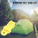 Plastic Windproof Tent Clip Outdoor Survival Hiking Gripper Awning Tarp Clamp