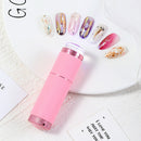 Mini UV 9 LED Light Nail Dryer Machine Flashlight Torch for Gel Nails Pink Newly