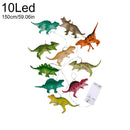 10 LED Christmas Dinosaur String Lights Outdoor Garden Xmas Party 1.5M{