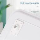 4pcs Storage Box Fixed Wheel Roller Household Organiser Rack Rolling Wheel Newly