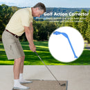 Golf Swing Trainer Posture Training Corrector Aids Arm Swing Correct (Blue)