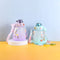 Transparent Outdoor Drinking Cups Kettle Mug Plastic Cute Popsicle Straw Cup