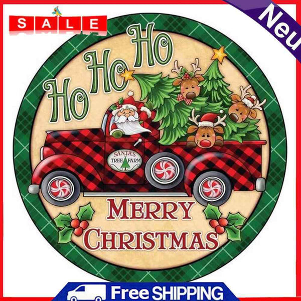 Frameless Oil Paint By Numbers DIY Christmas Picture Craft Home Decoration Kit