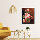 Full Embroidery Fresh Flower Printed Cross Stitch 11CT Cotton Kit (1) Newly
