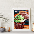 5D DIY Full Drill Diamond Painting Cake Cross Stitch Mosaic Craft Kit Needlew