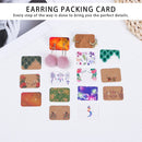 Card DIY Package Card Multi-pattern 100 Pcs Ear Studs Earring Card Trinket
