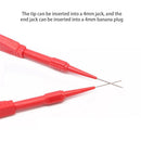 Copper Multimeter Tool Red Test Lead Probe Pen Needle Jack Car Maintenance Test
