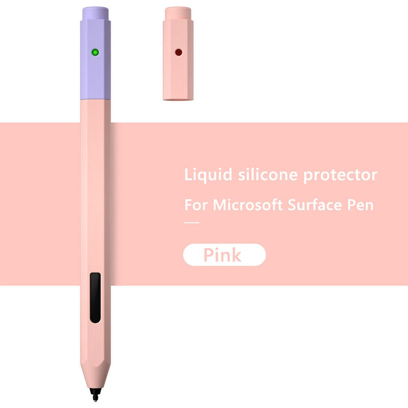 Stylus Protective Cover Non-slip Sweat-proof Tablet Pen Protector (Pink) Newly