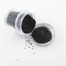 Decor DIY Art Tips Black Sequins Paillette Nail Glitter Powder Dust Pigments