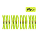 Universal Wheel Hub Stickers Anti-ultraviolet for Bike Motorcycle Car