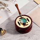 Wax Seal Melting Furnace Stove Pot Kit Sealing Wax Craft Gift for Candle Stamp