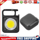 LED Keychain Flashlight 500 Lumen Outdoor Camping Working Light (Black+Box)