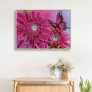 5D DIY Diamond Painting Flower Butterfly Special Shaped Drawing Home Decor