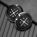 Round 433MHz Remote Control Garage Door Electric Gate Clone Key Fob (2pcs)