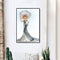 Elegant Lady Oil Paint By Numbers DIY Handpainted on Canvas Home Decoration