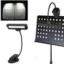 Clip on Piano Lights10 LED Professional Musician Rechargeable Piano lamp/